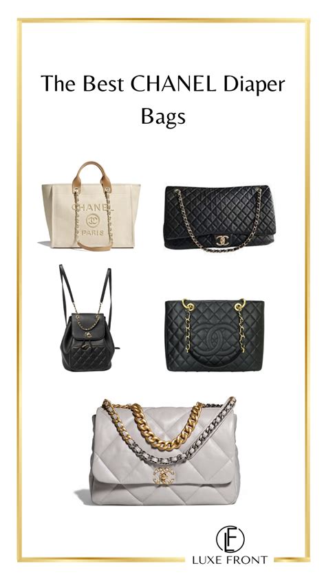 chanel diaper bag price|designer diaper bag tote.